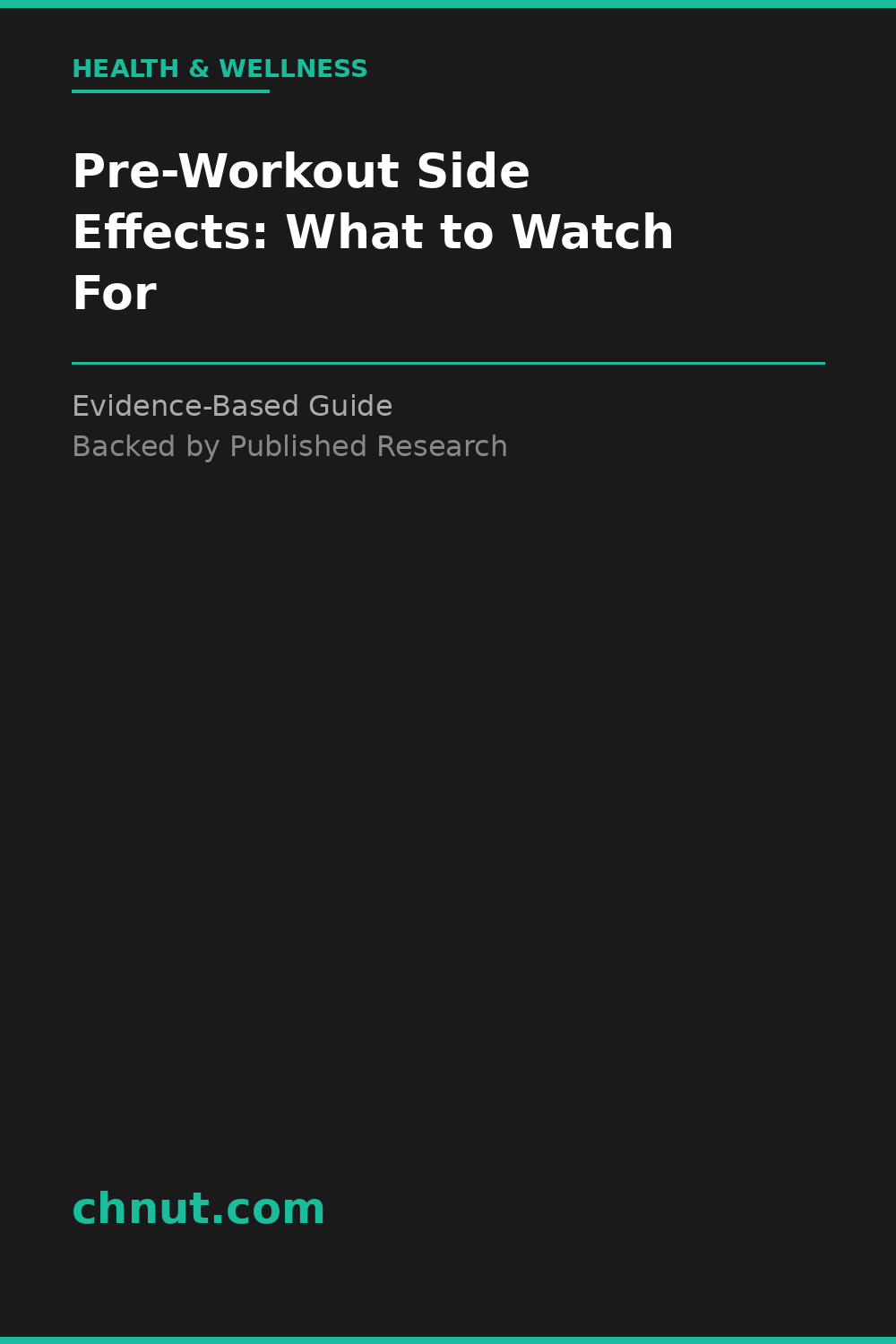 pre supplement for improved health and wellness