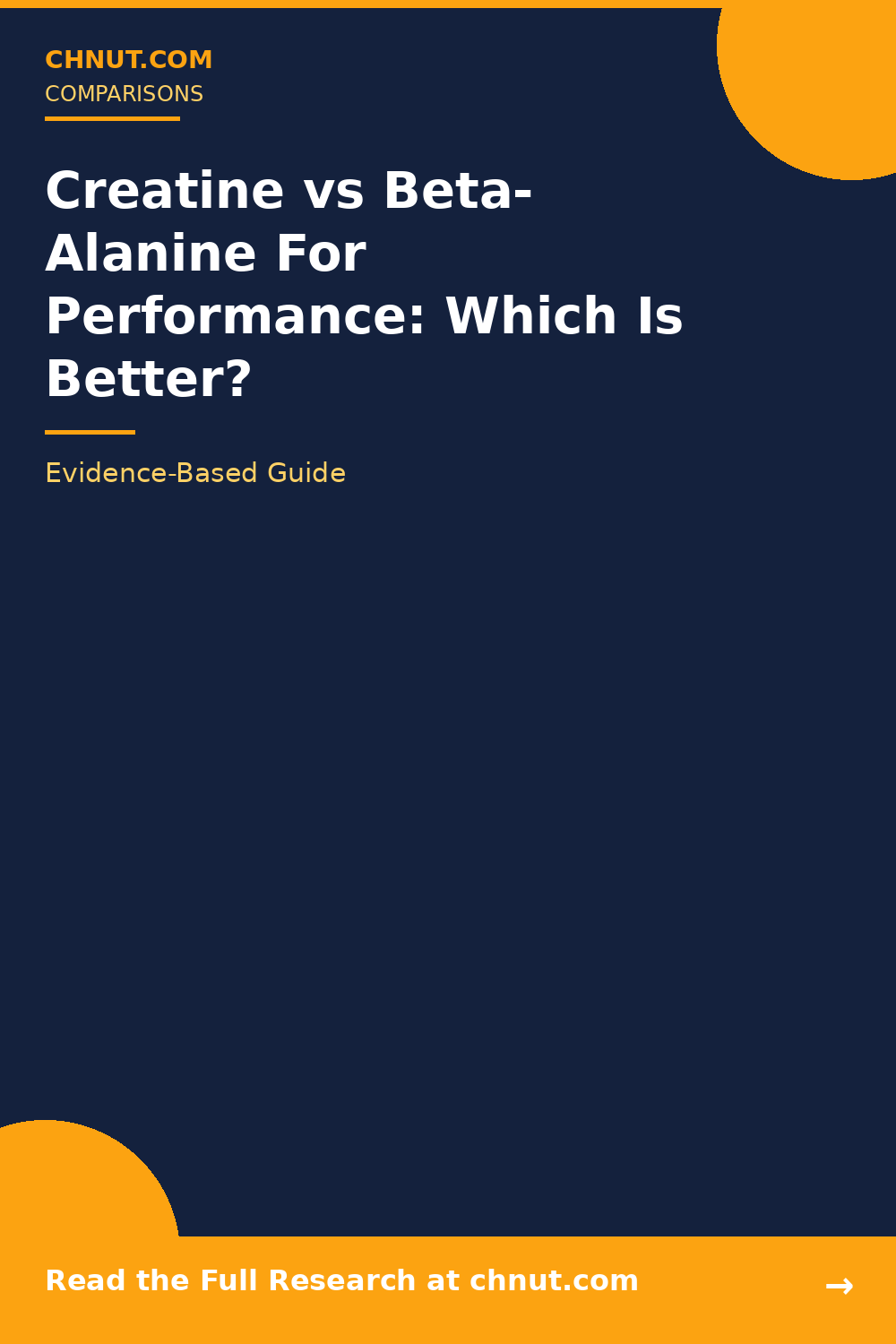 creatine and beta supplements compared for effectiveness and benefits