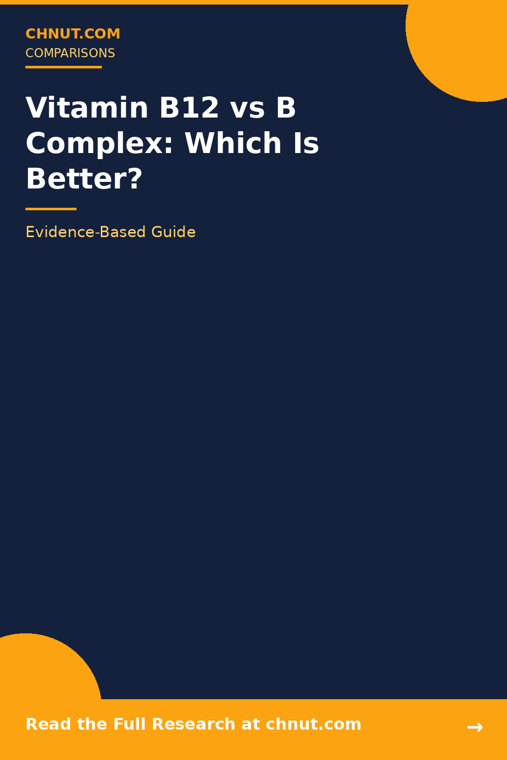 vitamin b12 and b supplements compared for effectiveness and benefits