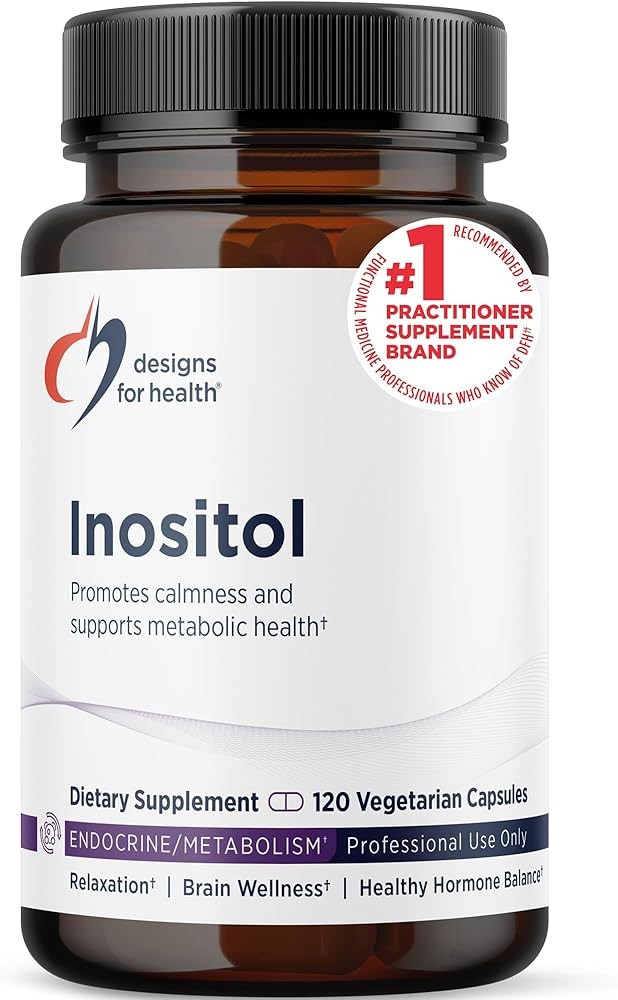 Designs for Health Inositol Capsules 900mg