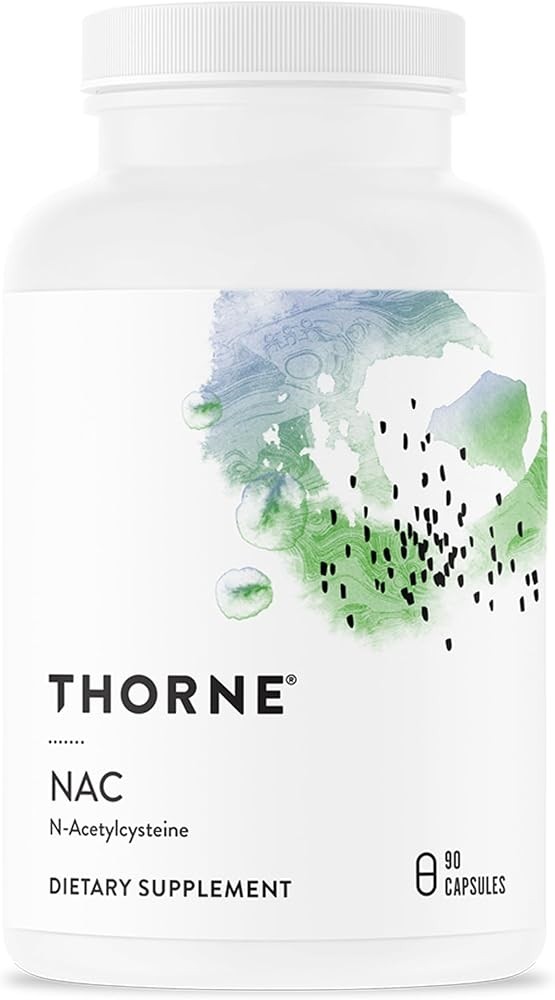 THORNE - NAC - N-Acetylcysteine - 500mg - Supports Respiratory Health & Immune Function - Promotes Liver & Kidney Det...