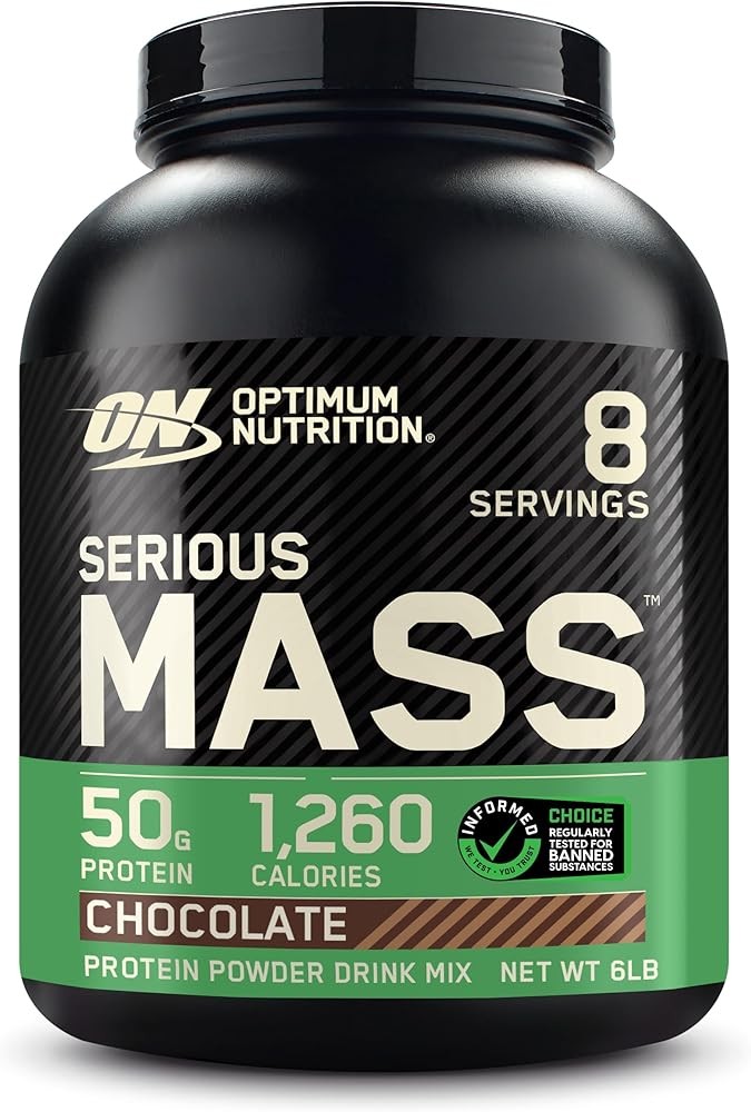 Optimum Nutrition Serious Mass Weight Gainer Protein Powder