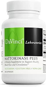 DAVINCI Labs Nattokinase Plus - High-Potency Nattokinase Supplement for Comprehensive Blood Flow Support for Men & Women