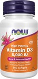 NOW Foods Vitamin D-3 5,000 IU - Best Budget