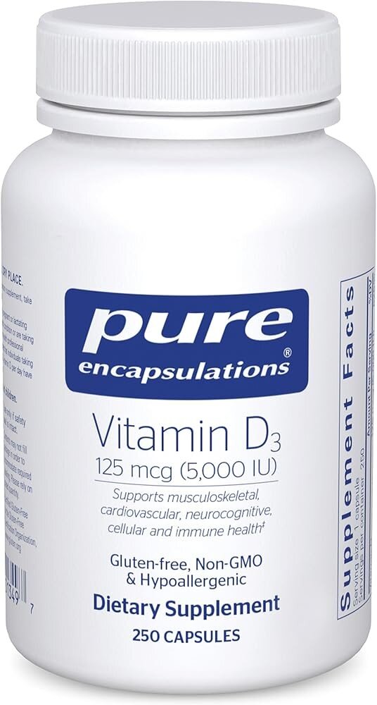 Pure Encapsulations Vitamin D3 250ct