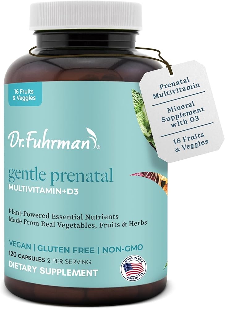 Dr Fuhrman Prenatal - Natural Folate, B12, Choline & Iodine