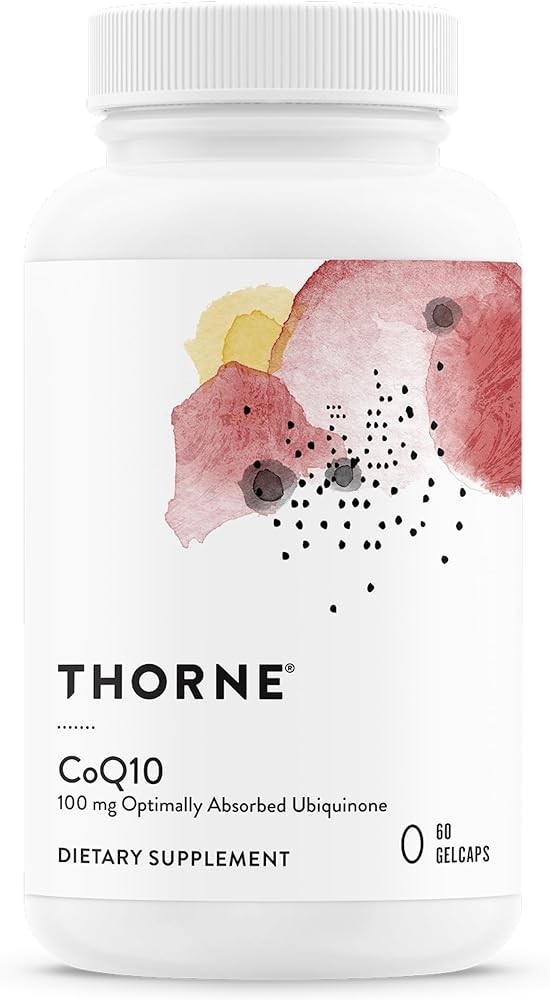 THORNE - CoQ10-100mg Optimally Absorbed Ubiquinone Supplement - Support Heart He