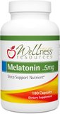 Wellness Resources 0.5mg Melatonin Capsules