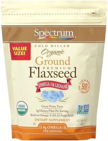 Spectrum Essentials Organic Ground Flaxseed
