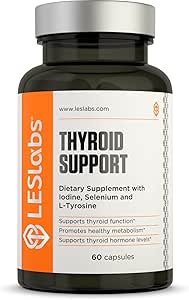 LES Labs Thyroid Support – Metabolic Health, Thyroid Hormone Production, Energy & Focus