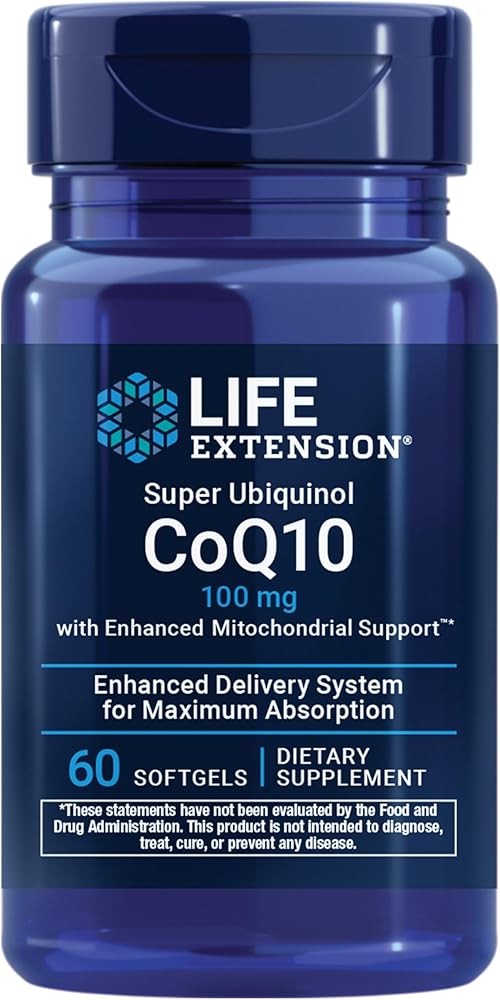 CoQ10: The Heart's Powerhouse for Energy, Antioxidant Protection & Longevity