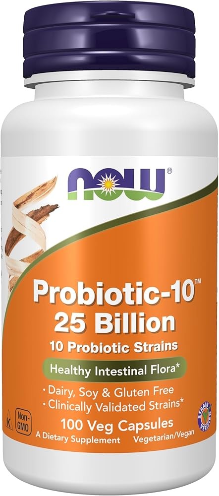 NOW Foods Probiotic-10 - 25 Billion CFU Multi-Strain