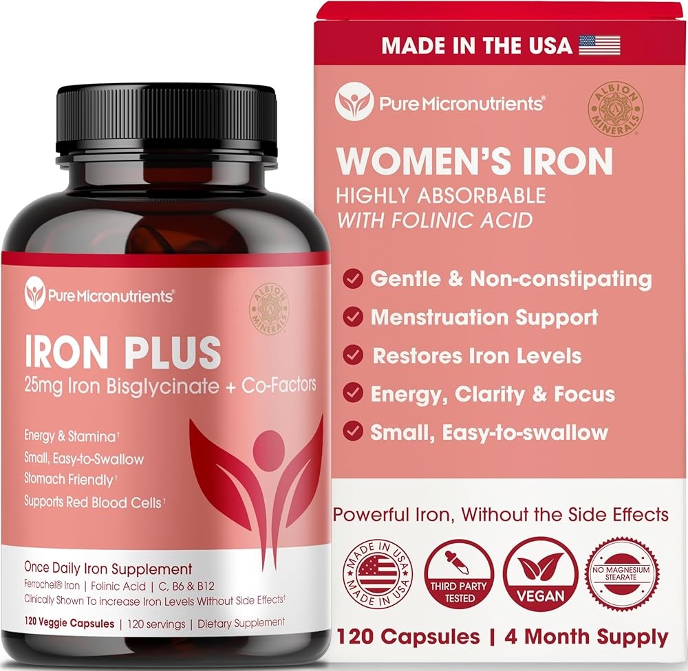 Best Supplements for Heavy Periods and Iron Deficiency Anemia