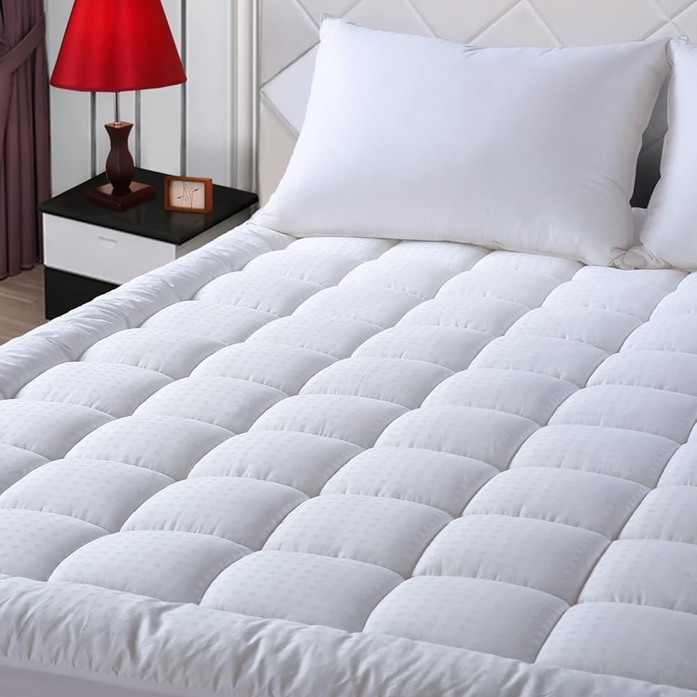 EASELAND Queen Size Mattress Pad Pillow Top Cooling