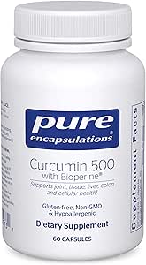 Pure Encapsulations Curcumin 500 with Bioperine