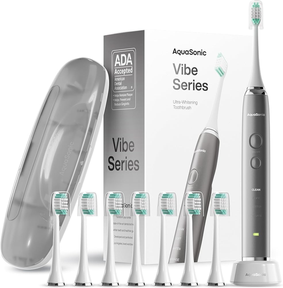AquaSonic Vibe Series Ultra-Whitening Toothbrush