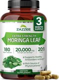 Zazzee USDA Organic Moringa Oleifera Leaf Extract 20:1