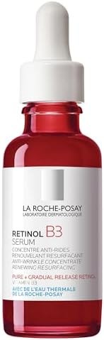 La Roche-Posay Pure Retinol Face Serum with Vitamin B3, Anti Aging Face Serum for Lines, Wrinkles & Premature Sun Dam...
