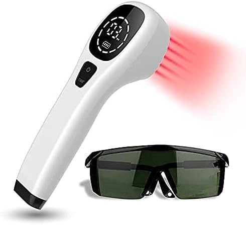 Cold Laser Human/Vet Device with LED Display 2x808nm +12X650nm