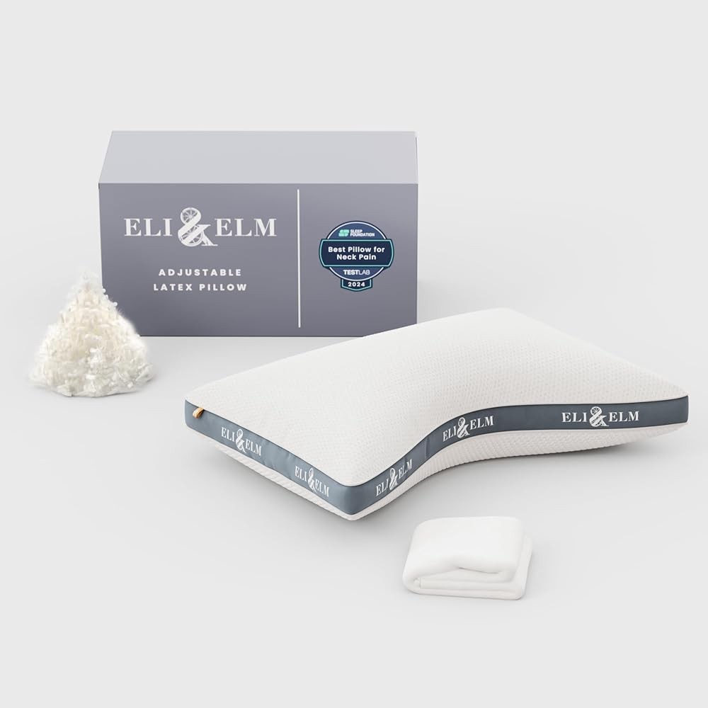 Eli & Elm Ergonomic Side Sleeper Pillow