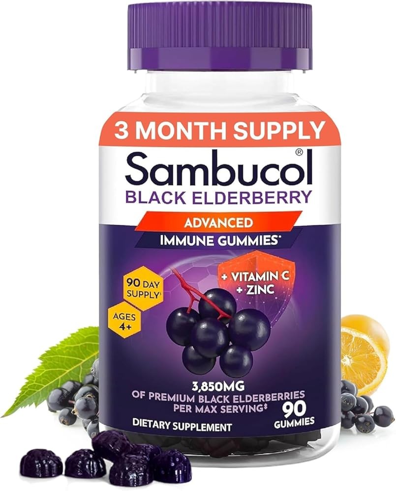 Sambucol Elderberry Gummies