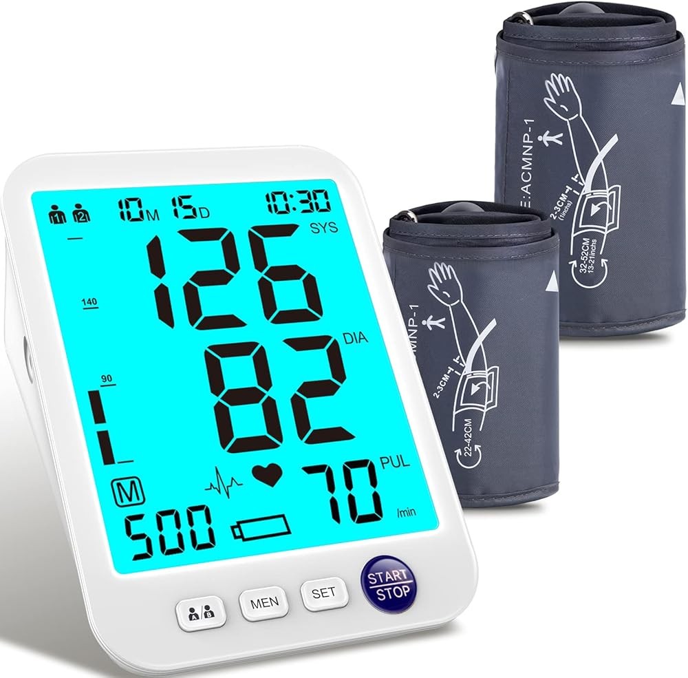 Blood Pressure Monitor XL Cuff