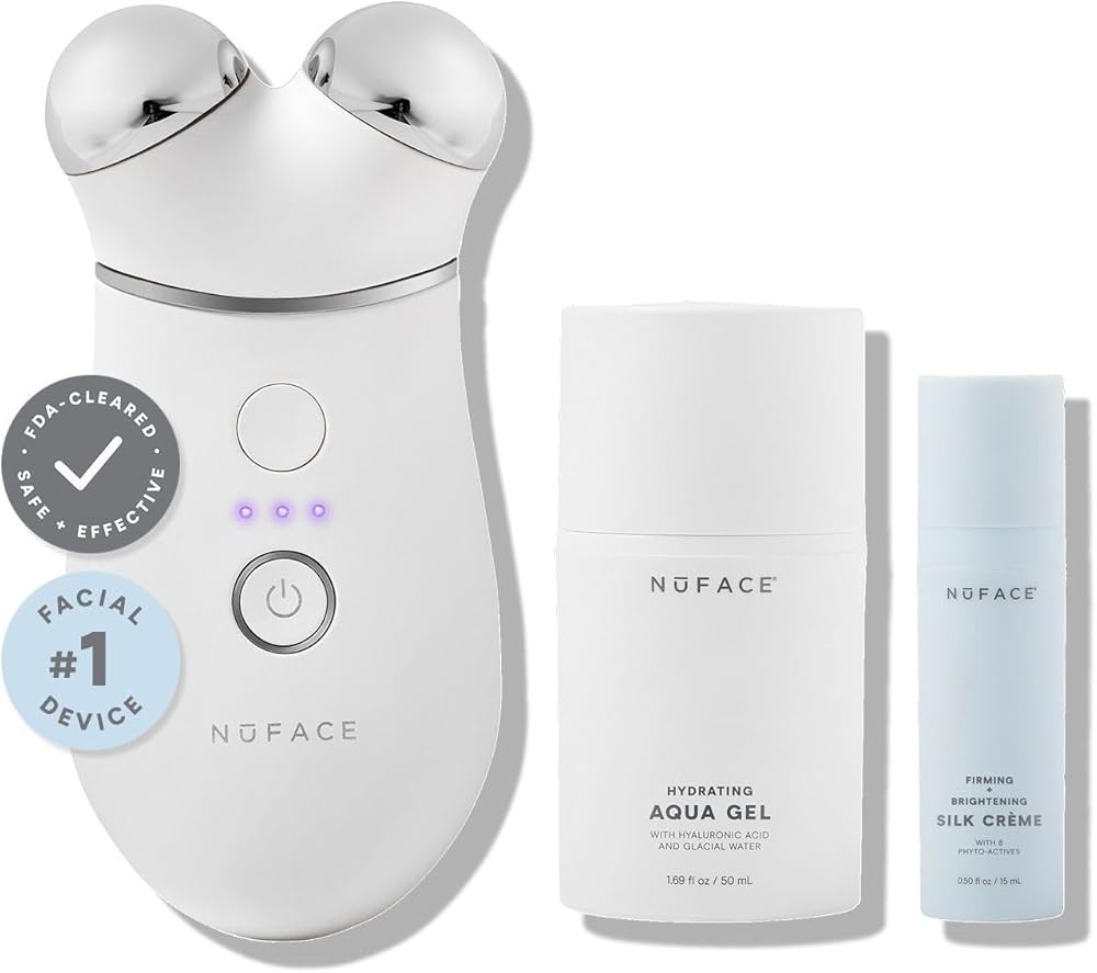 NuFACE TRINITY+ Microcurrent Facial Device Kit