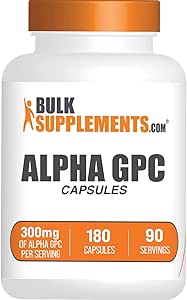 BulkSupplements Alpha GPC 300mg Capsules