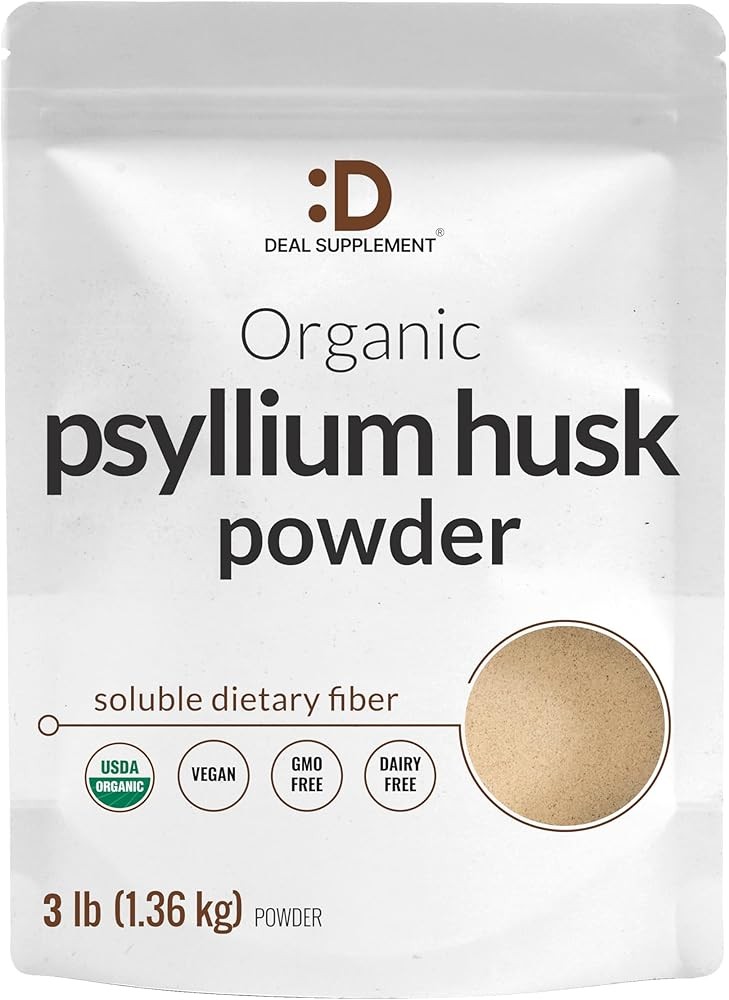 DEAL SUPPLEMENT Organic Psyllium Husk Powder