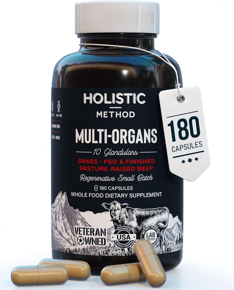 Beef Organ Supplement Complex - 10 Carnivore Grass Fed