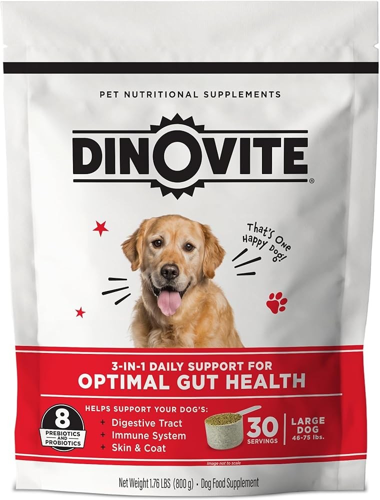 Dinovite Probiotic Supplement for Dogs - Hot Spot Relief