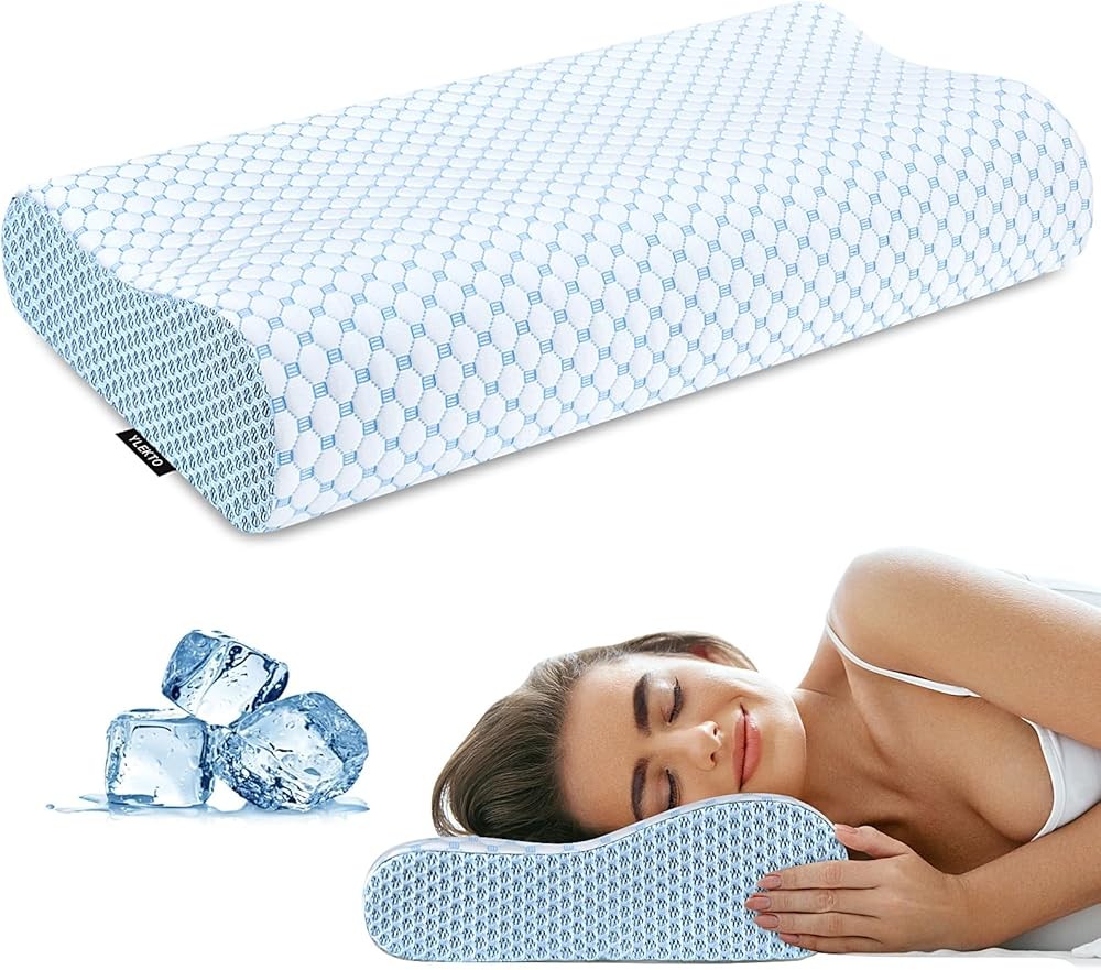 Adjustable Orthopedic Cooling Cervical Pillow
