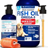 Omega 3 Fish Oil for Dogs - Skin and Coat Defense