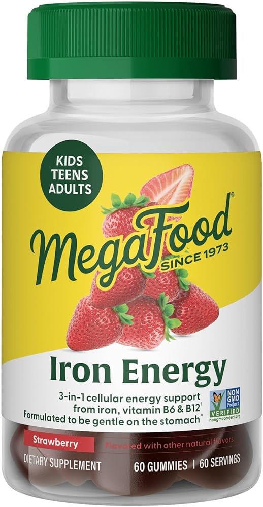 Megafood Iron Energy Gummies