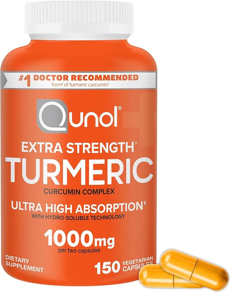 Qunol Turmeric Curcumin 1000mg Ultra High Absorption