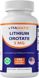 Vitamatic Lithium Orotate 5mg
