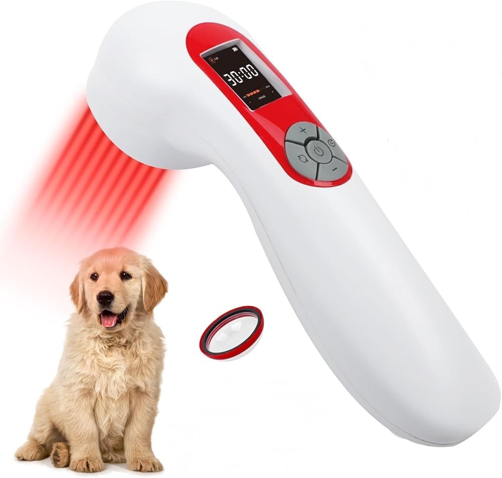 LLLT Cold Laser Therapy Device with Protective Cover 5×808nm & 10×650nm