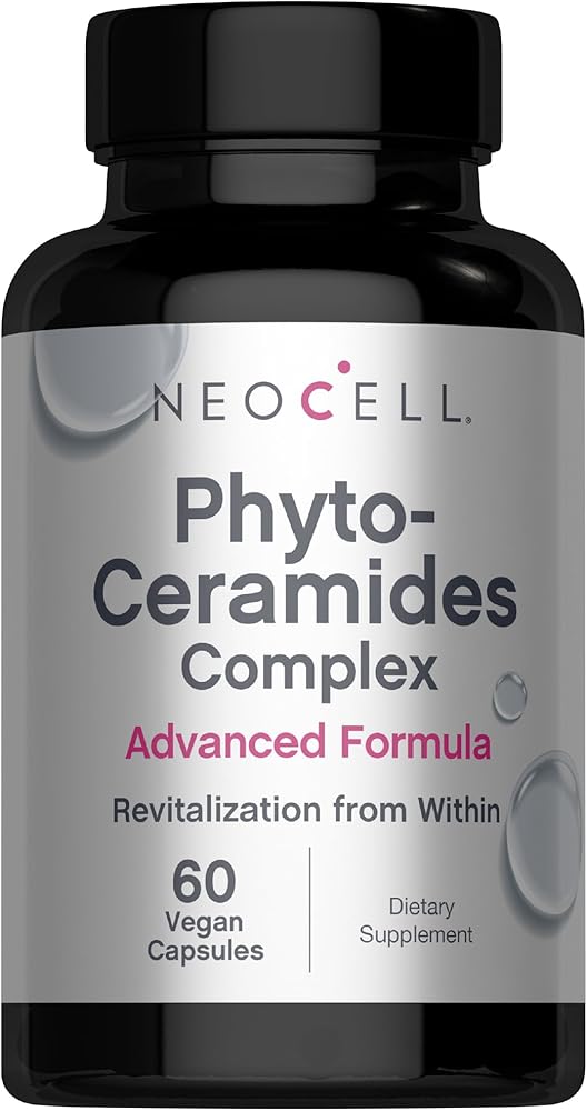 NeoCell Phytoceramide Complex Supplement | 60 Capsules | Advanced Formula | Vegan Plant Derived Ceramides