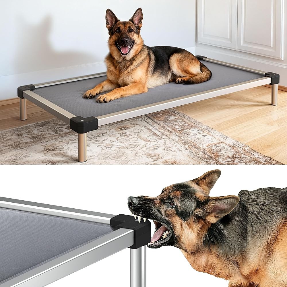 FXW TitanNest Chew-Proof Elevated Dog Bed