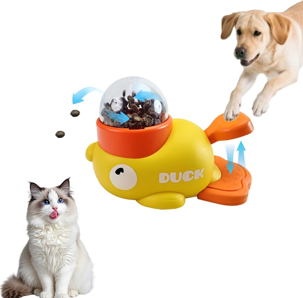 HIPPIH Duck Food Dispenser Toy