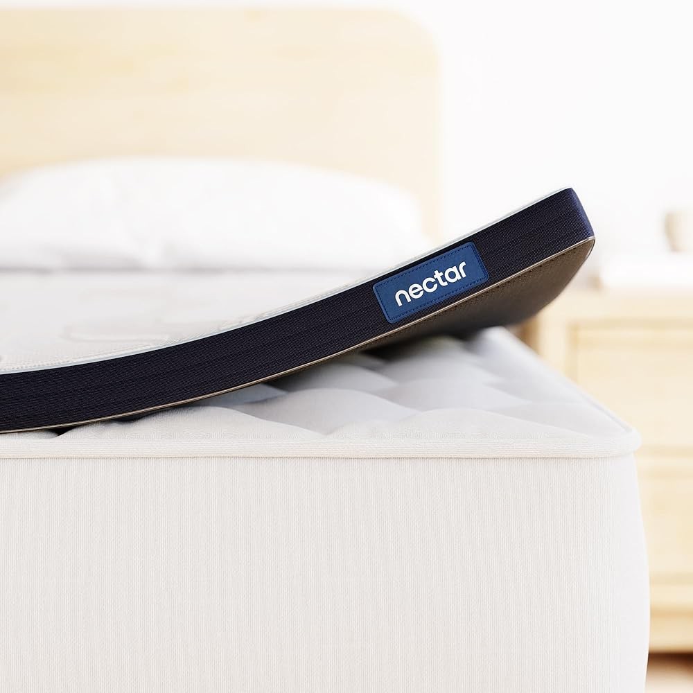 Nectar Firm Mattress Topper Queen 2 Inch Gel Memory Foam