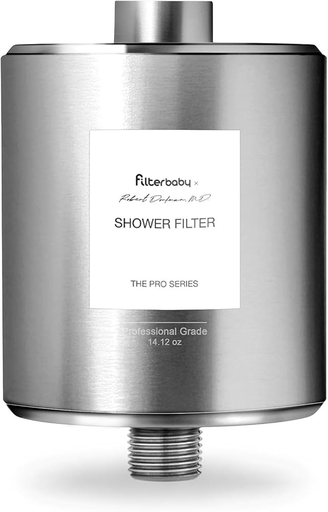 Filterbaby Titanium Shower Filter Pro