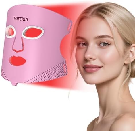 FDA-Cleared Red Light Therapy Mask for Face