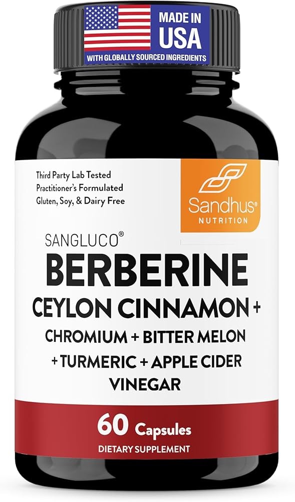 Blood Sugar Support Complex Supplement | Supports Healthy Blood Sugar Levels Already Within Normal Range | With Berbe...