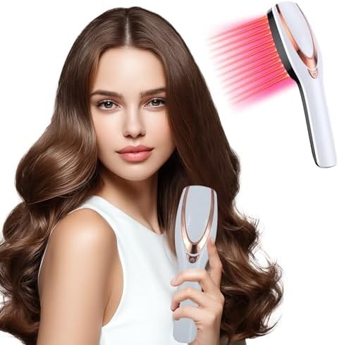 Red Light Therapy for Hair Growth, Scalp Massager Hair Growth Comb, Red Light Comb Devices