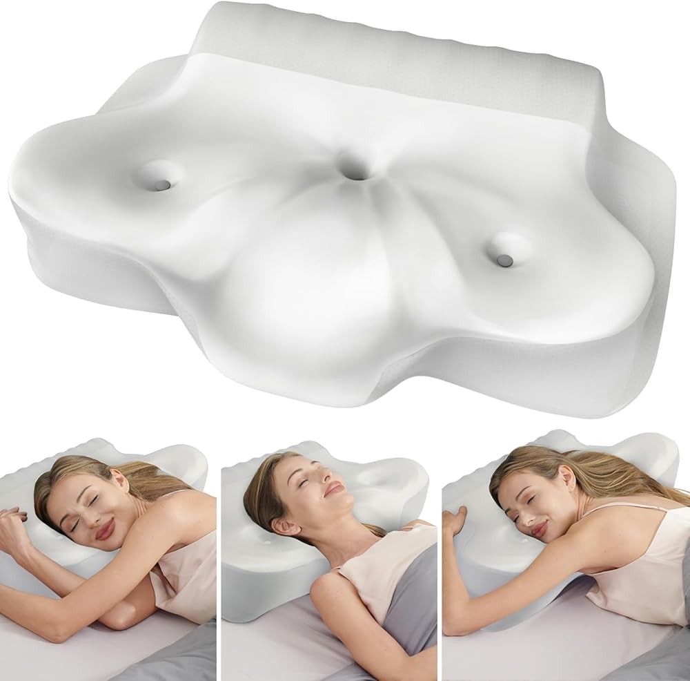 ABLEGRID Memory Foam Cervical Neck Support Pillow