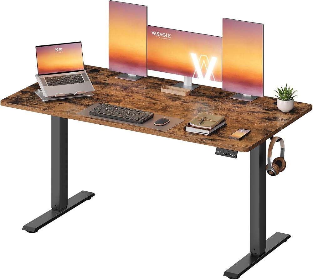 VASAGLE 55.1 Inch Electric Standing Desk